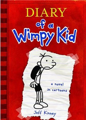 A New York Times bestseller, Jeff Kinney's Diary of a Wimpy Kid is actually 